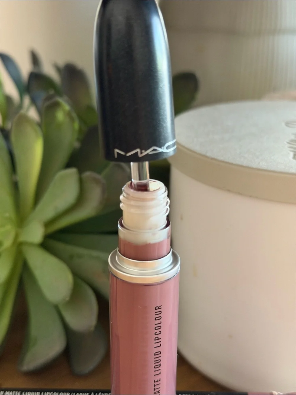MAC Cosmetics “SO ME” Retro Matte Liquid Lipcolour - Dusty Mauve Pink